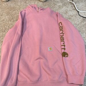 Carhartt Pink Zip-Up Men's Sweater